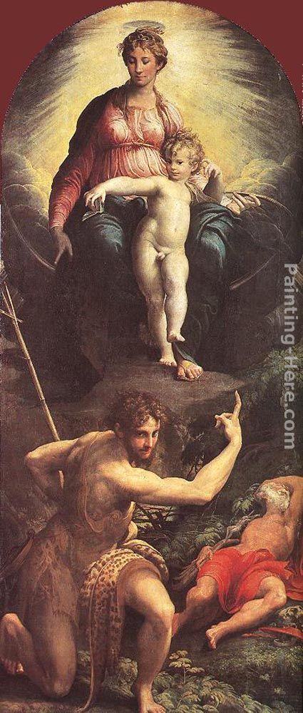 Parmigianino The Vision of St Jerome